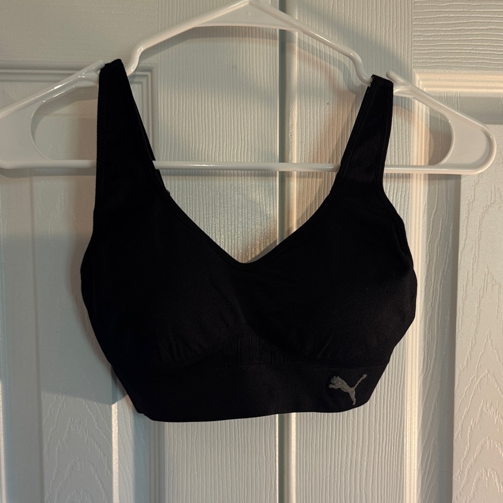 Puma Women's Black Sports Bra